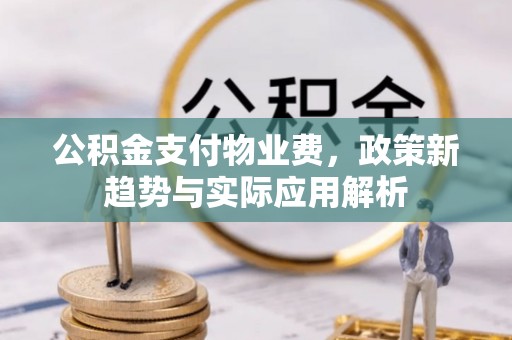 牧野公积金支付物业费，政策新趋势与实际应用解析