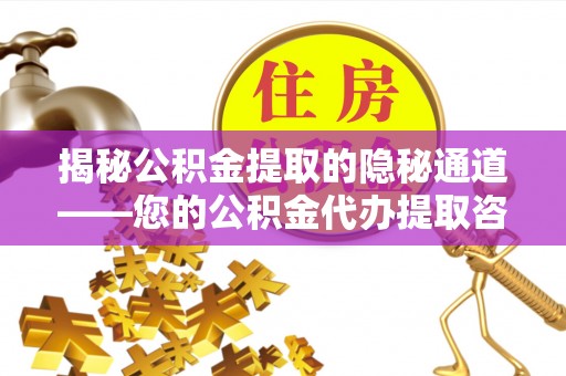 牧野揭秘公积金提取的隐秘通道——您的公积金代办提取咨询指南