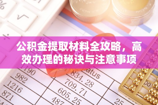 牧野公积金提取材料全攻略，高效办理的秘诀与注意事项
