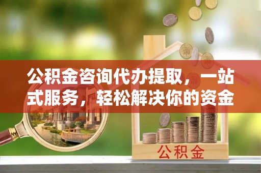 牧野公积金咨询代办提取，一站式服务，轻松解决你的资金难题