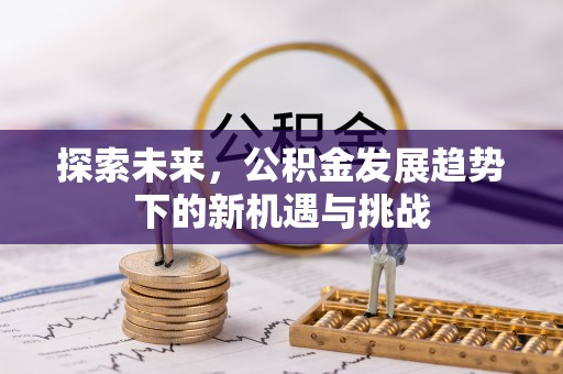 牧野探索未来，公积金发展趋势下的新机遇与挑战