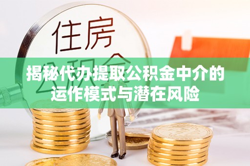 牧野揭秘代办提取公积金中介的运作模式与潜在风险