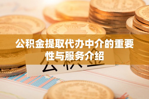 牧野公积金提取代办中介的重要性与服务介绍