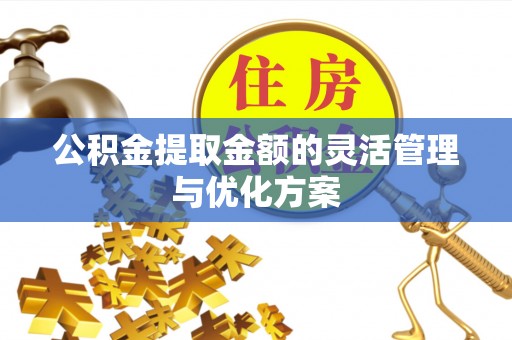 牧野公积金提取金额的灵活管理与优化方案
